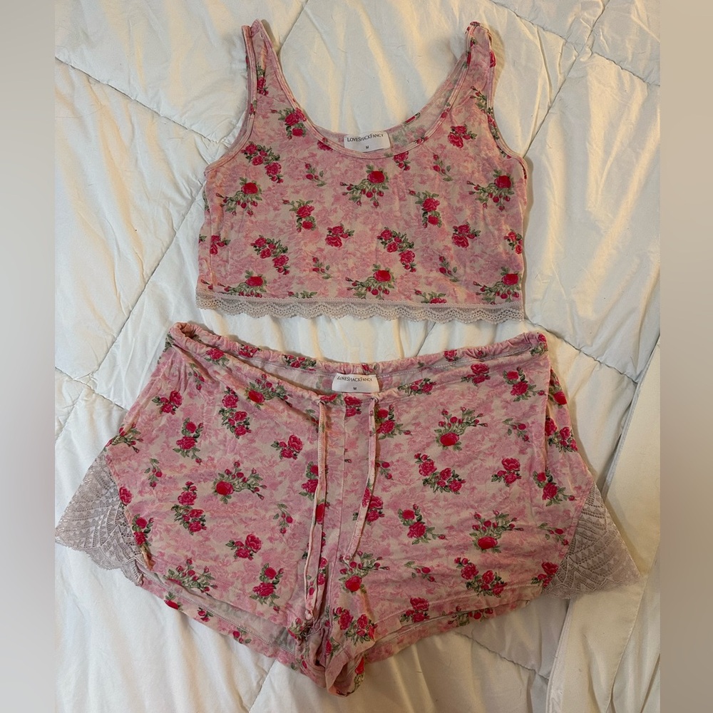 Love Shack Fancy Pajama Set - Picture 2 of 5